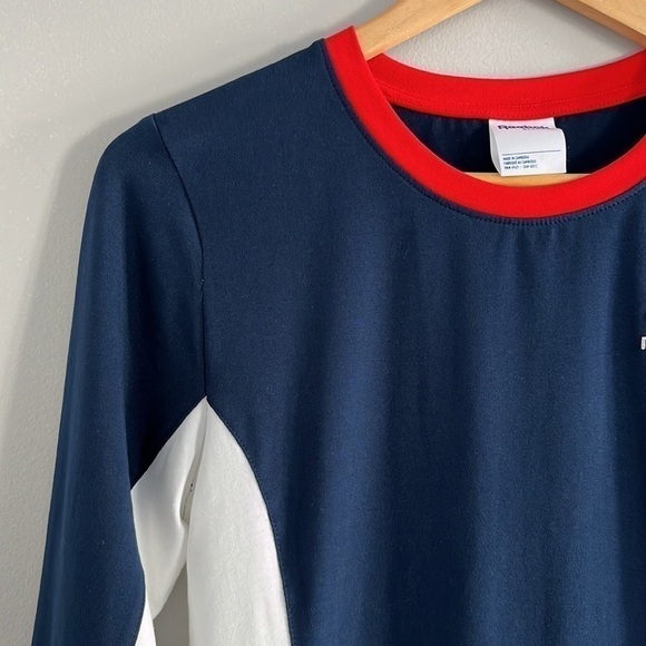 NWT Reebok Rugby Dress Colour-Block Athletic Dress Long Sleeves - Picture 2 of 15